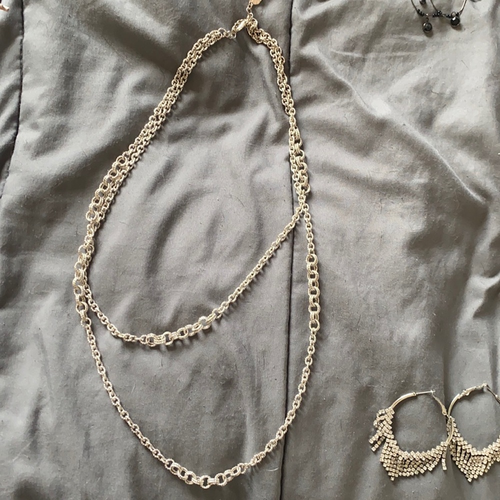 Silver necklace